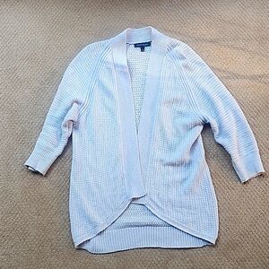 Banana Republic ice blue lightweight cardigan